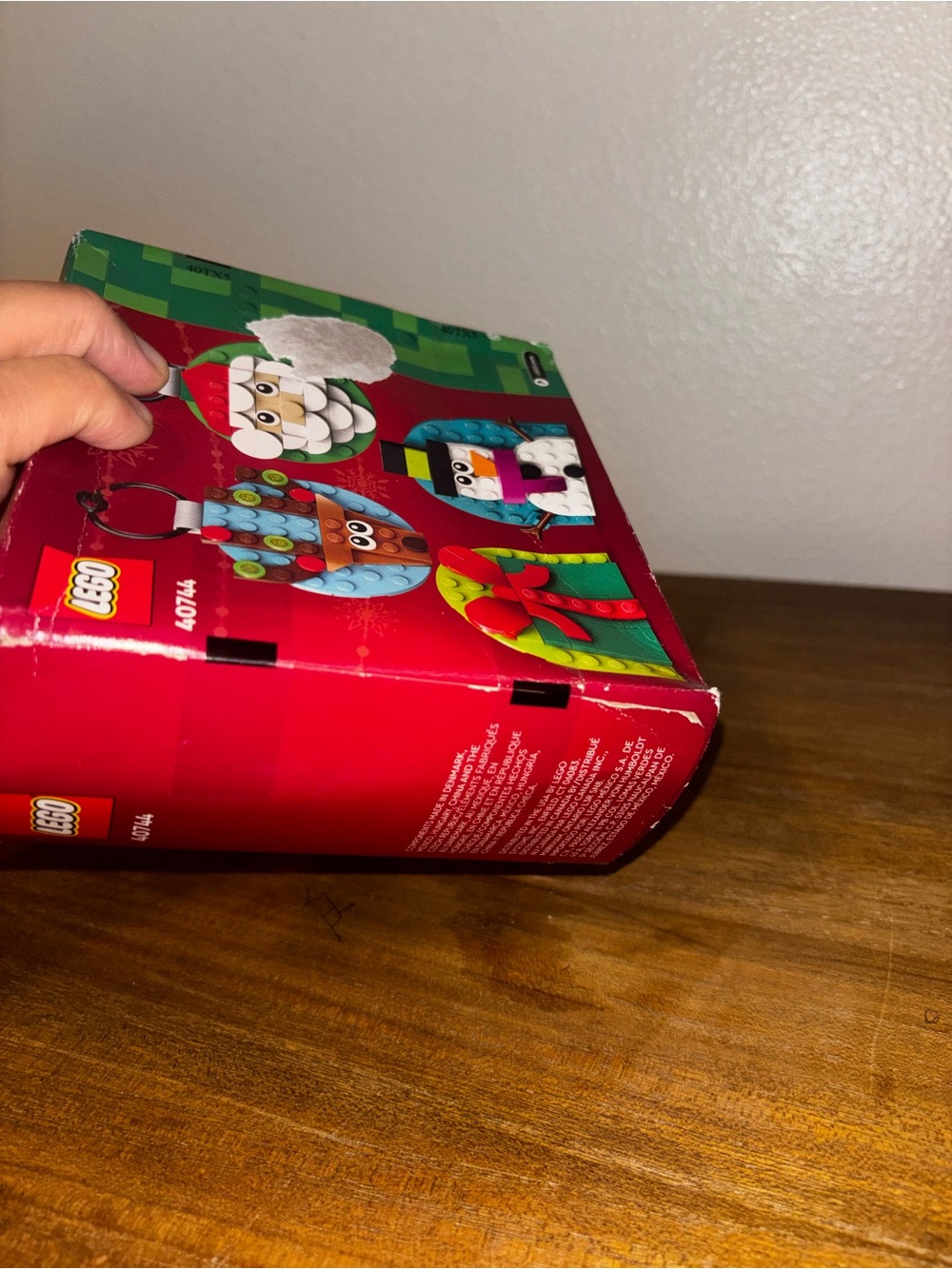 LEGO Holiday Ornament Pack - Red, Green, Blue new - Picture 3 of 3